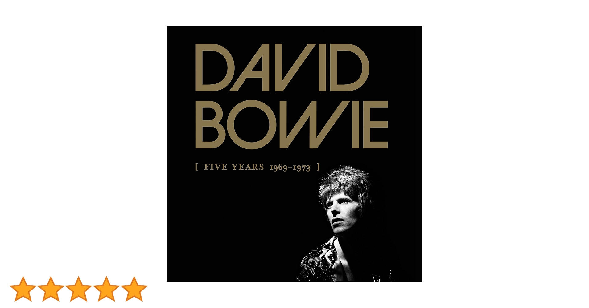 DAVID BOWIE FIVE YEARS 1969-1973 CD ボウイ David Bowie - 'Five Years (1969-1973)' - It's Psychedelic